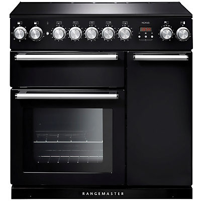 Rangemaster Nexus 90 Induction Range Cooker Black